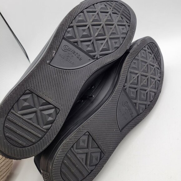 Converse Chuck Taylor All Star High Top Shoes Triple Black Sneakers Mens size 15 - Picture 7 of 10